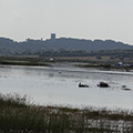 Blakeney Church on a high tide