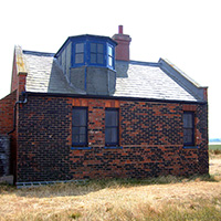 The Blakeney Point Watch House seaward side bay window